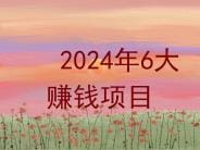 2024年财富风向标：六大赚钱项目揭晓，把握机遇，共创辉煌！